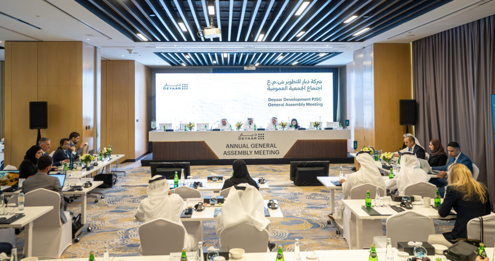 Deyaar holds its Annual General Assembly Meeting