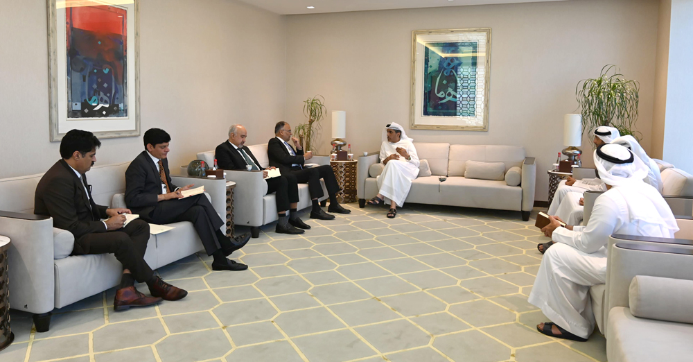 Ahsan-Iqbal-with-Abudullah-Mohammed-Al-Basti-Meeting