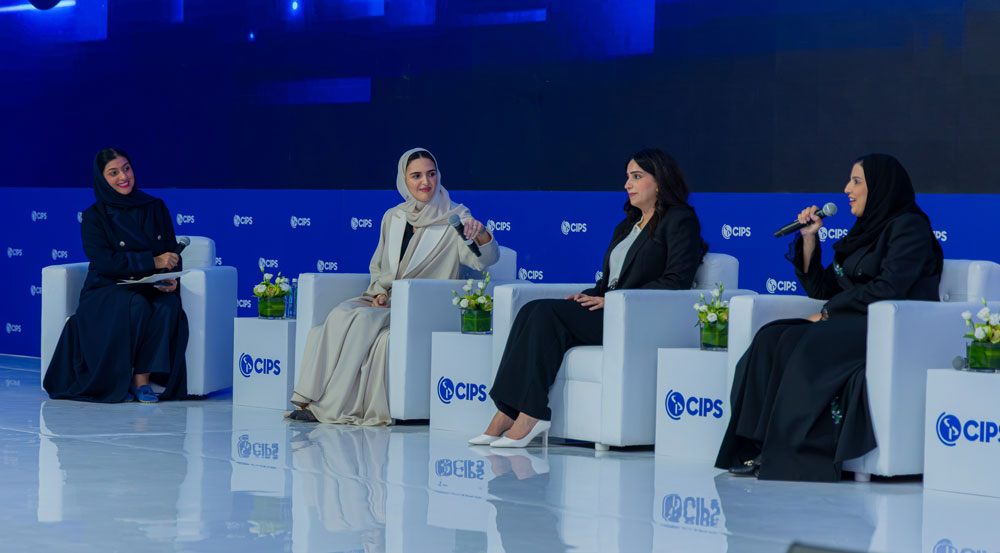 Females leaders in procurement panel discussion at the CIPS MENA Conference 2025