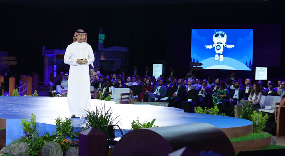 Mohammed Alkhotani at Agentforce World Tour