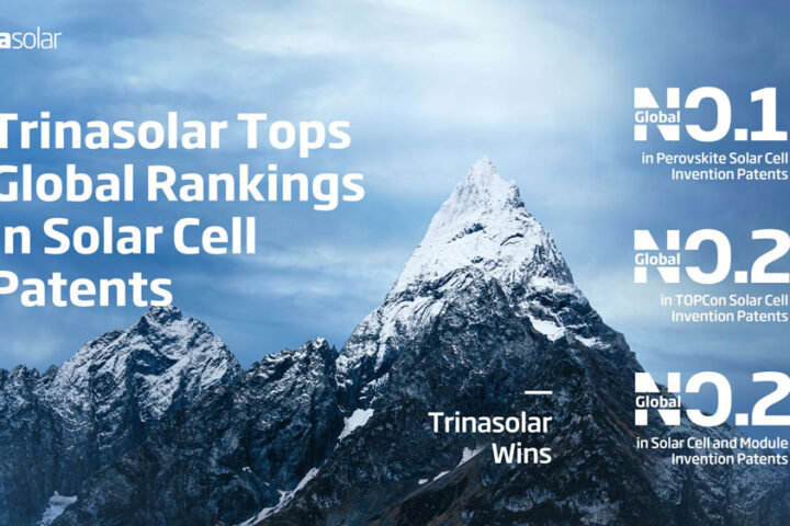 Trinasolar tops global perovskite solar cell patent ranking