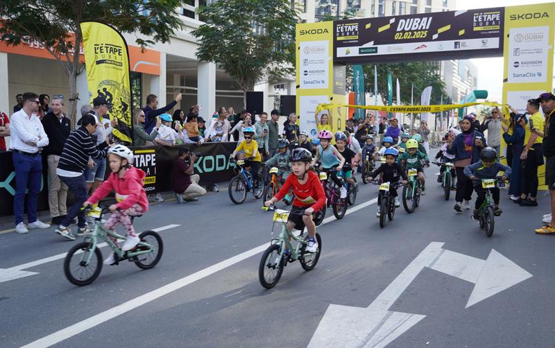 Kids-Race-from-First-Edition-of-L'Etape-Dubai-by-Tour-de-France