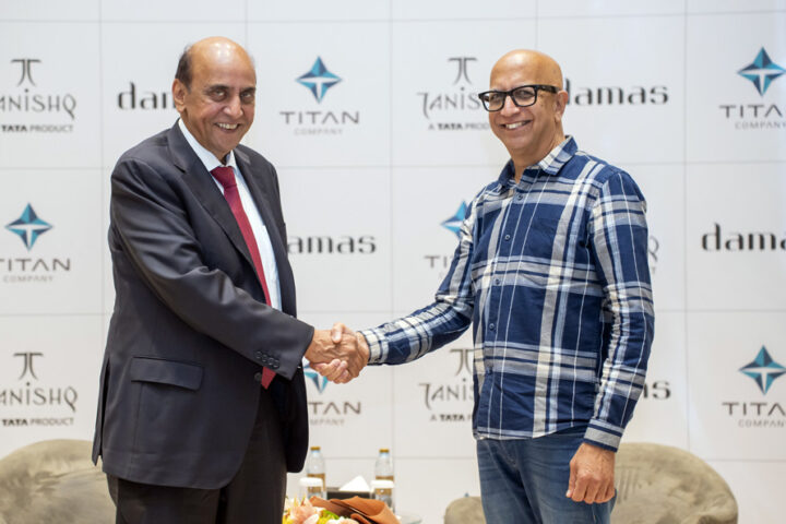 C.K.-Venkataraman,-Managing-Director-of-Titan-Company-Limited,-and-Mr.-Alekh-Grewal,-Group-Chief-Executive-Officer-of-Mannai-Corporation,-at-a-media-event-held-in-Dubai