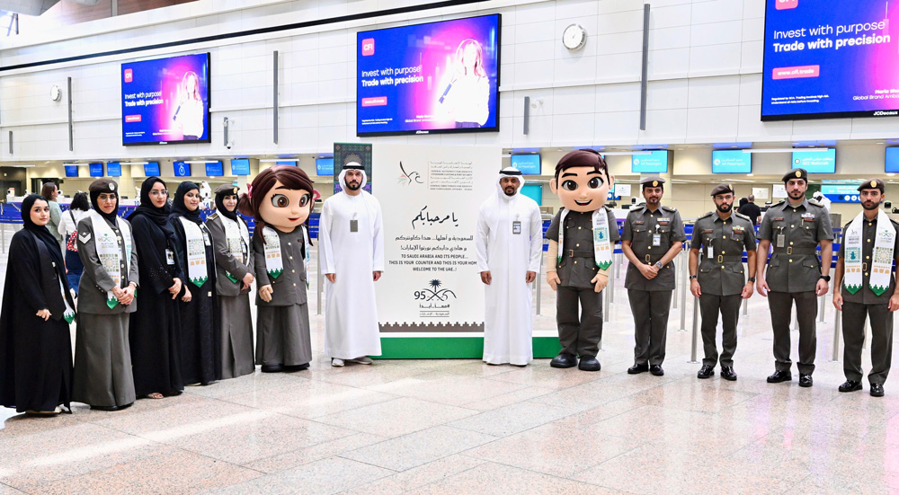 GDRFA-Saudi-National-Day-airport