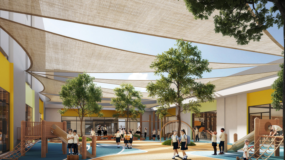 Horizon-English-School-Town-Square---Playground