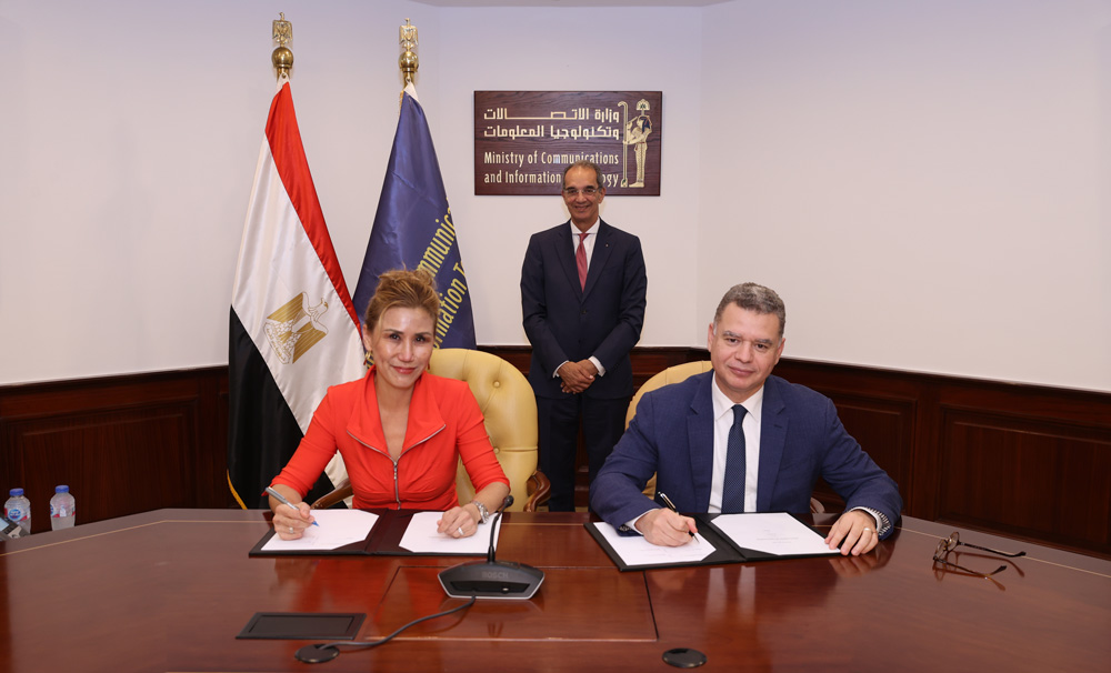 Left-right,-Trixie-LohMirmand,-EVP,-Dubai-World-Trade-Centre_-Dr.-Amr-Talaat,-Minister-of-Communications-and-Information-Technology_-Eng.-Ahmed-El-Zaher,-CEO,-ITIDA.