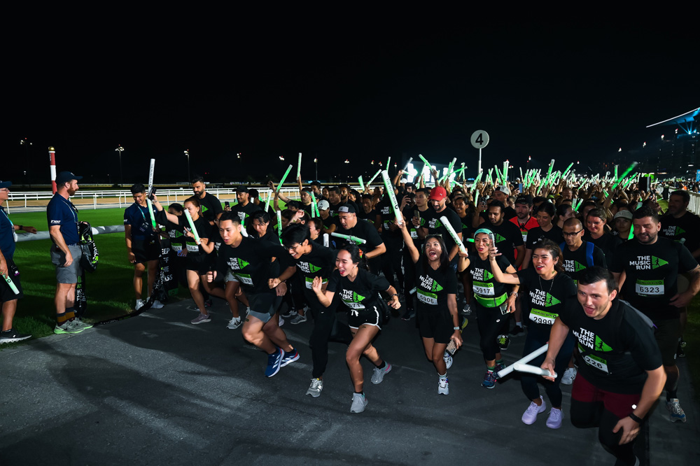 The Music Run Dubai Returns To Meydan. (Image Credit: Supplied)