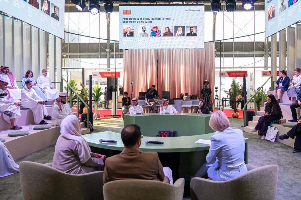 With the doors officially open, thousands of visitors expected to attend the three-day event in Riyadh