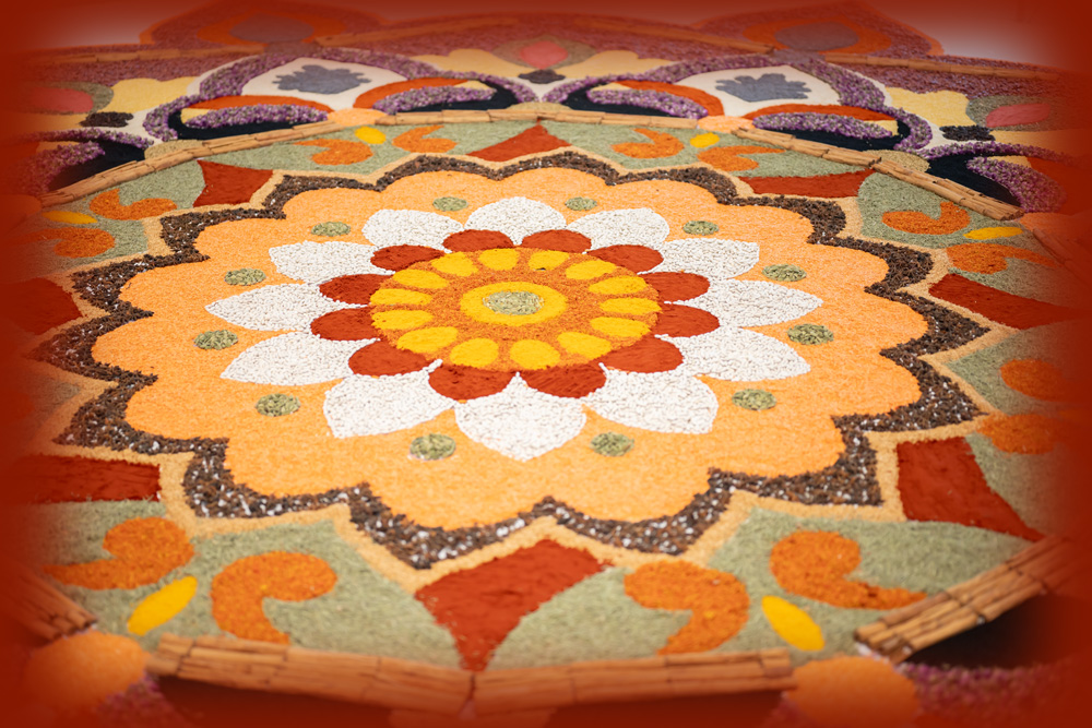 Dubai’s Largest Rangoli of Spices Unveiled at Waterfront Market in Celebration of Diwali.