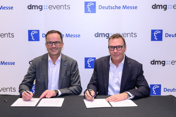 DMG Events Deutsche Messe MOU signing
