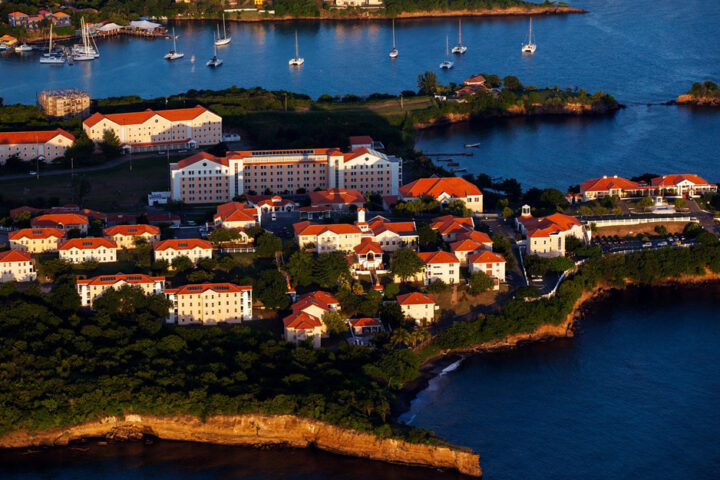 Aerial-view-of-SGU-Campus-in-Grenada