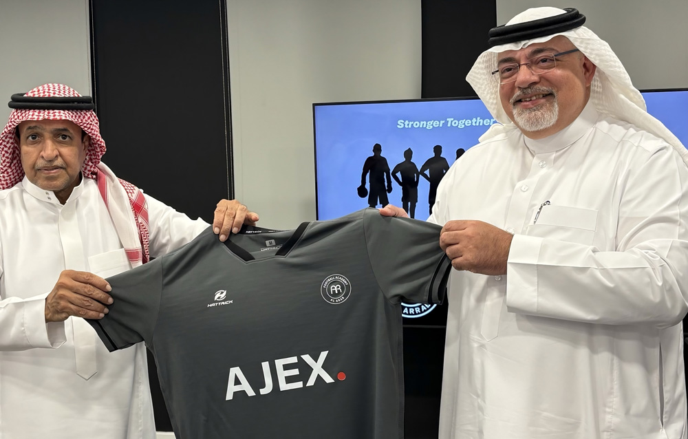 Ibrahim-Al-Shahrani,-Owner-and-President-of-Alarrab-Football-Academy-and-Mohammed-Albayati,-Group-CEO-AJEX