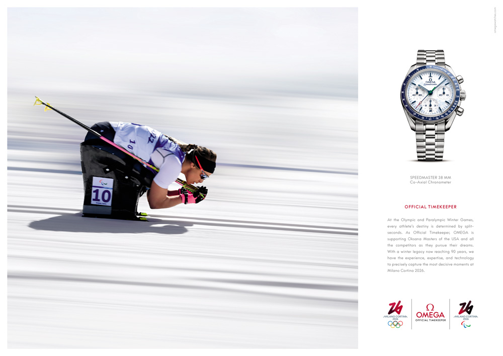 OMEGA Milano Cortina 2026. 