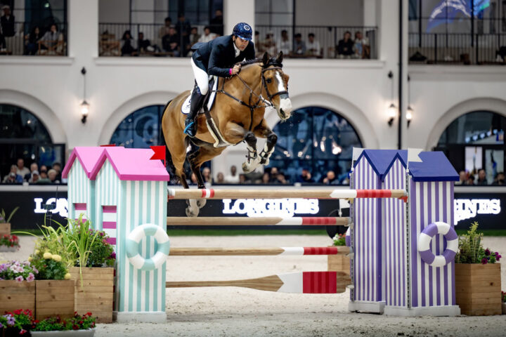 The 2025 FEI Jumping World Cup™ Grand Prix Presented by Longines winner, Guido Grimaldi © Helen Cruden