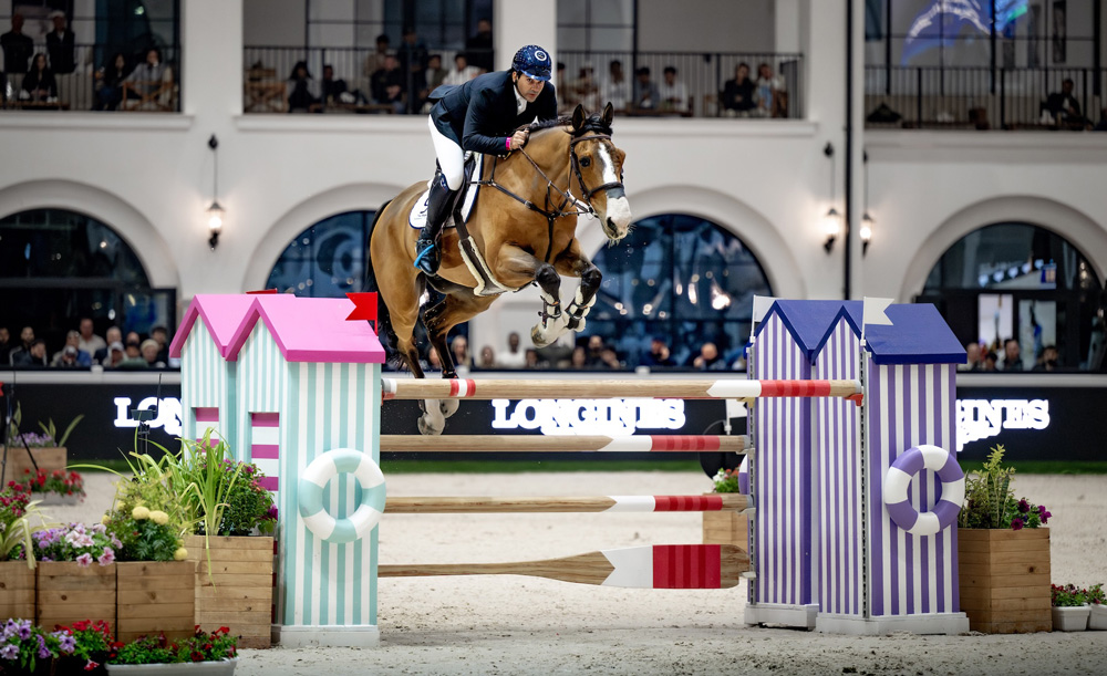 The 2025 FEI Jumping World Cup™ Grand Prix Presented by Longines winner, Guido Grimaldi © Helen Cruden