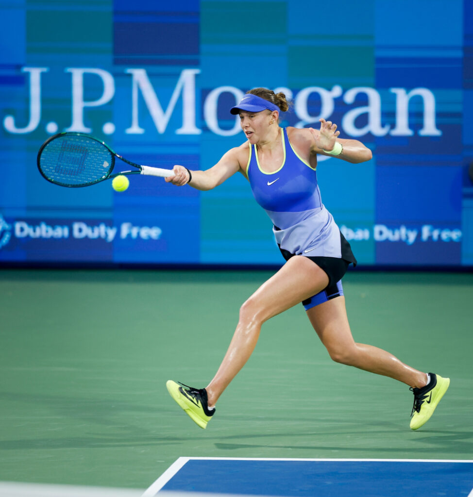Amanda Anisimova ended No 5 seed Mirra Andreeva's Dubai Duty Free Tennis Championships title defense 2-6, 7-5, 7-6(4) in a quarterfinal thriller