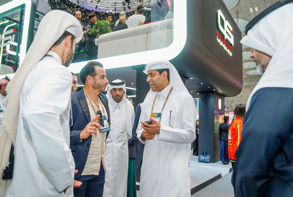 Tennis-player-João-Frederico-Limpo-Franco-Gil-with-Nasser-Al-Khelaïfi,-Chairman-of-Qatar-Sports-Investments-(QSI).