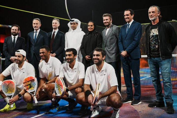 The-official-inauguration-brought-together-leading-figures,--including-H.E.-Sheikha-Al-Mayassa-bint-Hamad-Al-Thani,-Nasser-Al-Khelaïfi,-David-Beckham-and-Luigi-Carraro