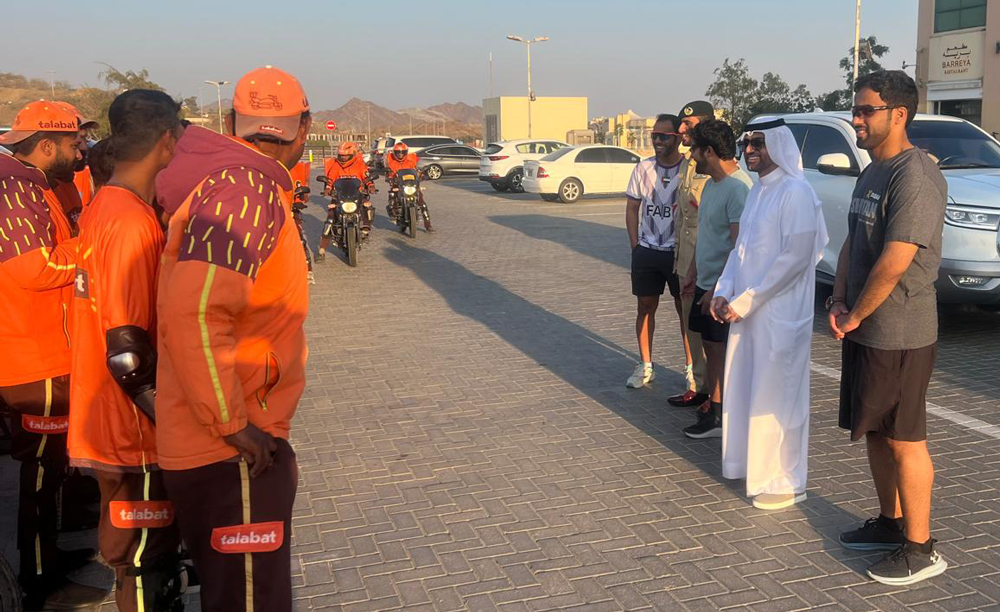 Hatta-Police-Station-Boosts-Traffic-Awareness-for-Delivery-Riders(2)