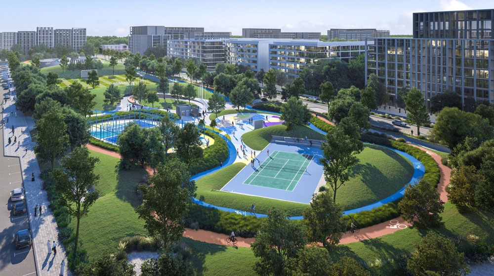 The-Aljada-sports-park-complex